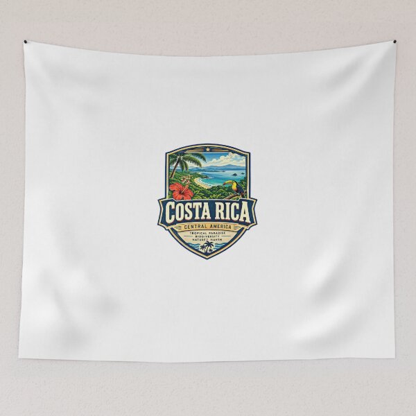 Item preview, Costa Rica Central America Tropical Paradise Biodiversity Nature's Haven Traveler Explorer Vacationer designed and sold by Star3NowForMe.