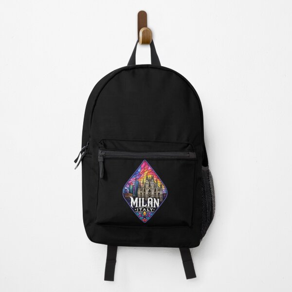 Item preview, Milan Italy Stained Glass Travel Europe designed and sold by TomFrontierArt.