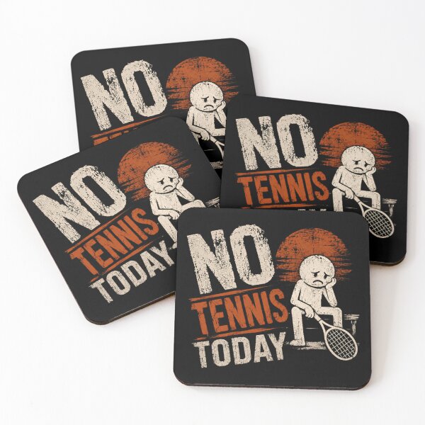 Item preview, No Tennis Today Tennis Player Tennis Lover Sports Fan designed and sold by SkeletonsDanger.