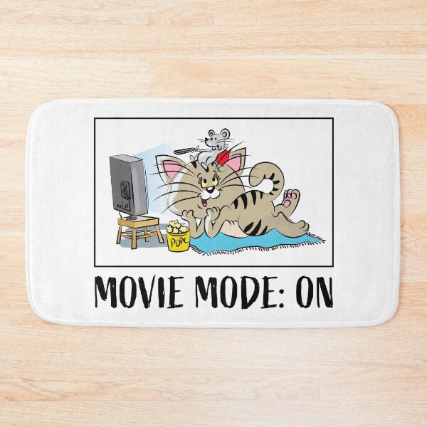 Item preview, Movie Mode On Cat and Mouse designed and sold by Ekaterina  Biserova.
