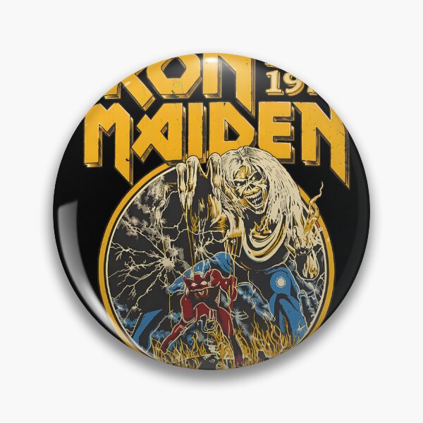 Item preview, Iron Maiden Est 1975 Eddie Battle -84 designed and sold by PenguinBluestar.