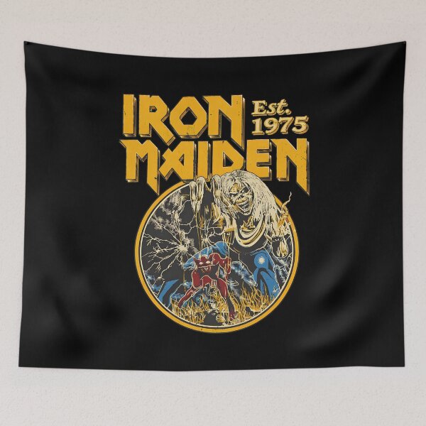 Item preview, Iron Maiden Est 1975 Eddie Battle -84 designed and sold by PenguinBluestar.