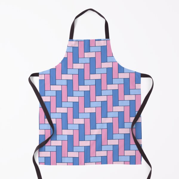 Item preview, Geometric Art Grid in Pink and Blue designed and sold by OneThreeSix.