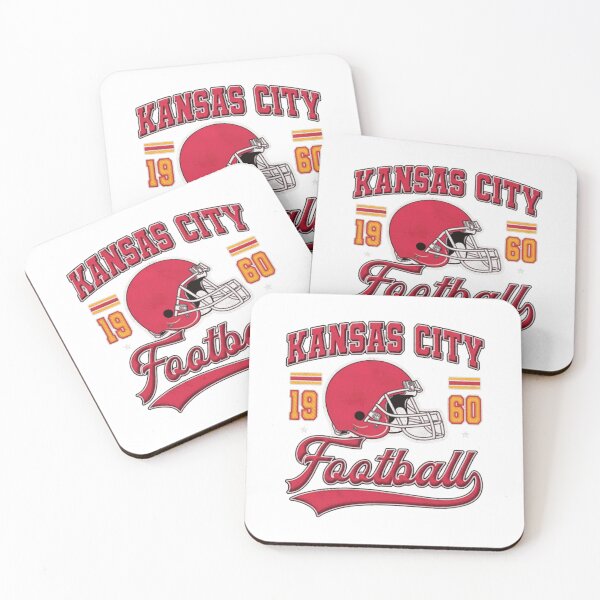 Item preview, Kansas City Football Retro Helmet Tee designed and sold by OscarTorr24347.