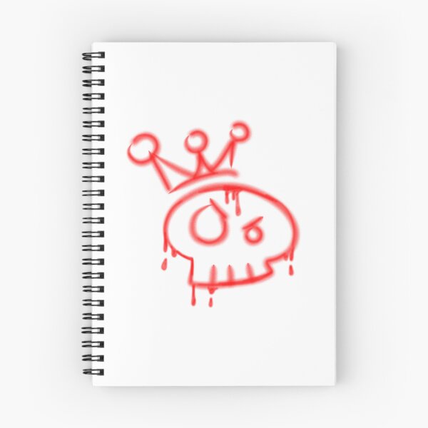 Item preview, Y2k graffiti skull with crown  designed and sold by YaroshMaria.