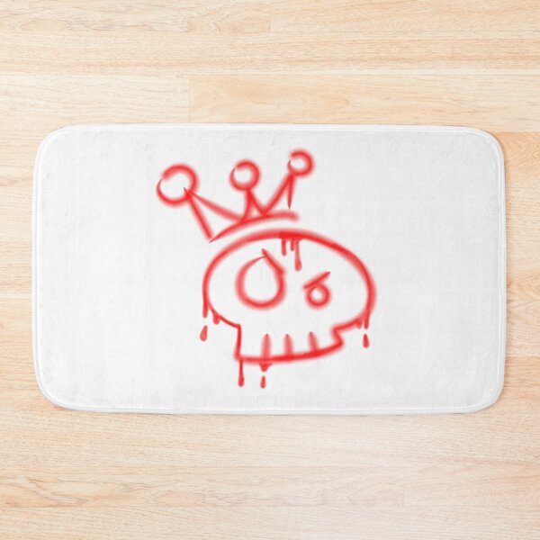 Item preview, Y2k graffiti skull with crown  designed and sold by YaroshMaria.