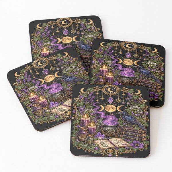 Item preview, Mystic Raven Grimoire Gothic Witchcraft designed and sold by Losthope Creations.