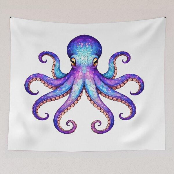 Item preview, Cute Pastel Octopus Soft Aesthetic Sea Creature designed and sold by octozap.