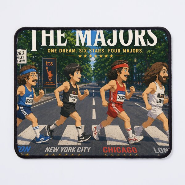 Item preview, The Majors – Funny Anime Marathon Runner Crossing designed and sold by imrhouzvecxs.
