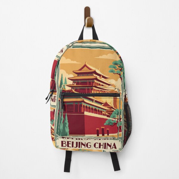 Item preview, Beijing China Vintage Travel Art – Forbidden City & Imperial Architecture designed and sold by Bomax121.