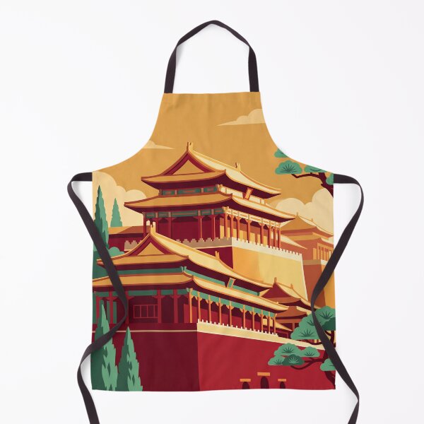 Item preview, Beijing China Vintage Travel Art – Forbidden City & Imperial Architecture designed and sold by Bomax121.