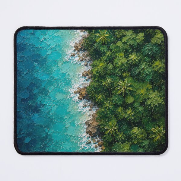 Item preview, Where Ocean Meets Jungle – Tropical Coast Art designed and sold by H-Tsvetkova.