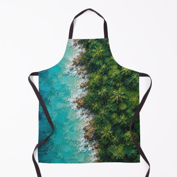 Item preview, Where Ocean Meets Jungle – Tropical Coast Art designed and sold by H-Tsvetkova.