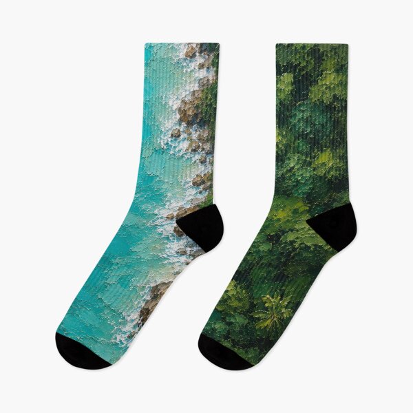 Item preview, Where Ocean Meets Jungle – Tropical Coast Art designed and sold by H-Tsvetkova.