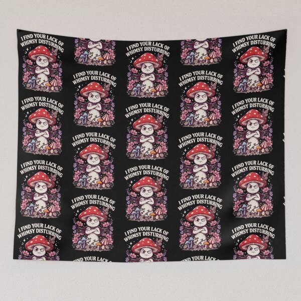 Item preview, I Find Your Lack of Whimsy Disturbing Funny Whimsical Gothic designed and sold by Redgiant87x.