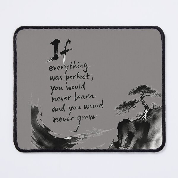 Item preview, Never Learn Never Grow Mindset Quote Typography Design designed and sold by ManggaeJM.