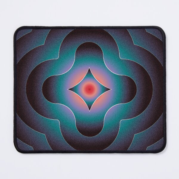 Item preview, Decent - Abstract Radiant Geometric Mandala & Cosmic Noise designed and sold by BrokenBill.