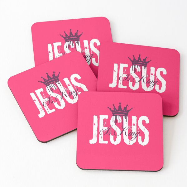 Item preview, Jesus Is King - Christian Daily Bible Quotes  - Fathers Day Ideas - Crimson designed and sold by Doiemacreations.