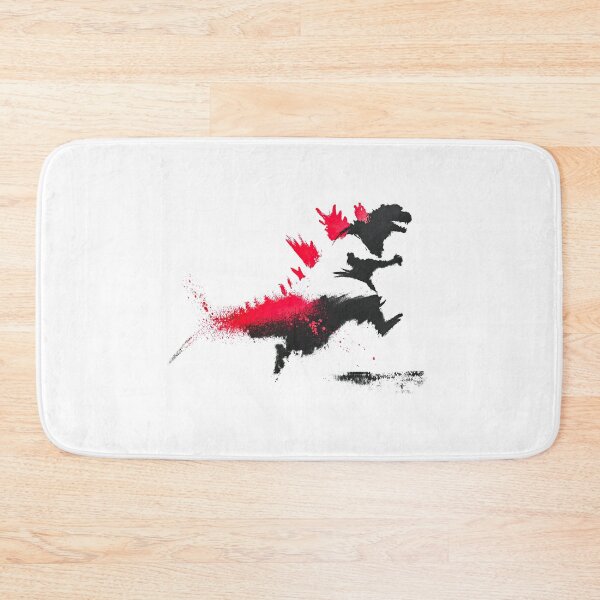 Item preview, Monstrous Godzilla Rampage Chaotic City Skyline Art designed and sold by EdvvinStudios.