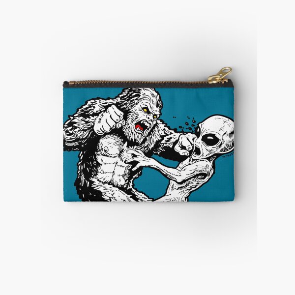 Item preview, Sasquatch vs. Grey Alien  designed and sold by HarleyWarren.