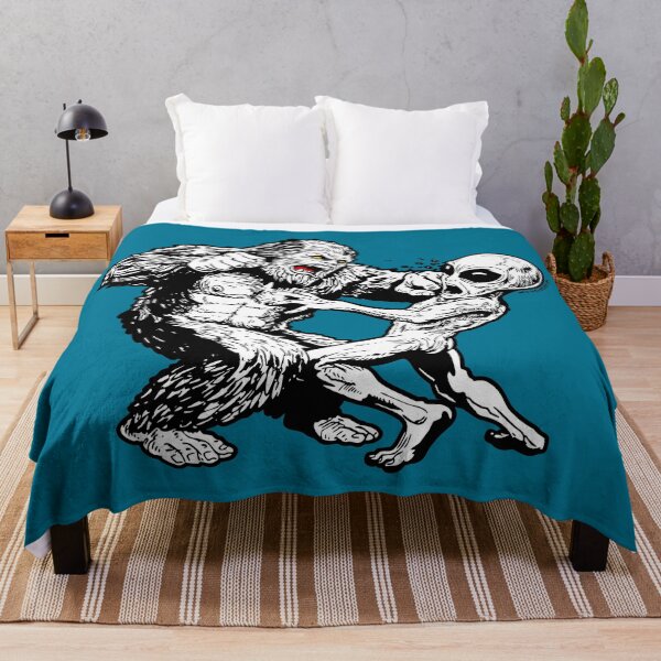 Item preview, Sasquatch vs. Grey Alien designed and sold by HarleyWarren.