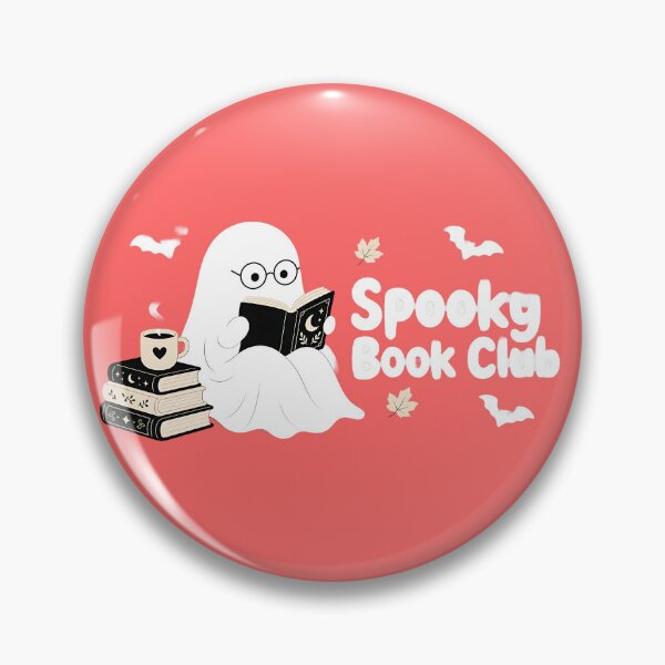 Item preview, Spooky Book Club Ghost Shirt | Glam Halloween Design designed and sold by MOCH- ART.