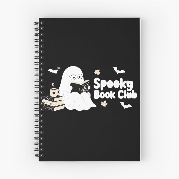 Item preview, Spooky Book Club Ghost Shirt | Glam Halloween Design designed and sold by MOCH- ART.