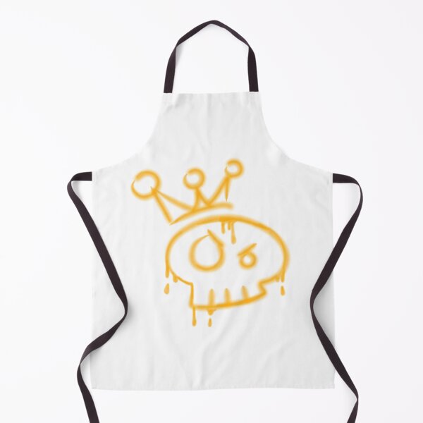 Item preview, Y2k graffiti skull with crown designed and sold by YaroshMaria.