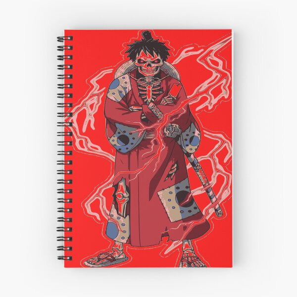 Item preview, Luffy Skeleton Red Lightning Kimono Anime Vector designed and sold by Francisbb.