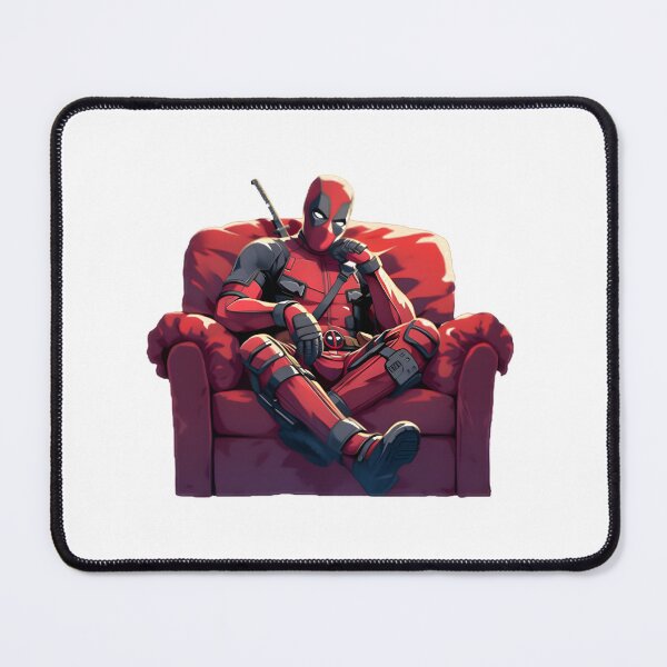 Item preview, Red Masked Mercenary Antihero Graphic Art - Merc With A Mouth Chimichanga Fan Design | Perfect Gift For You And Friends designed and sold by Kartoland.