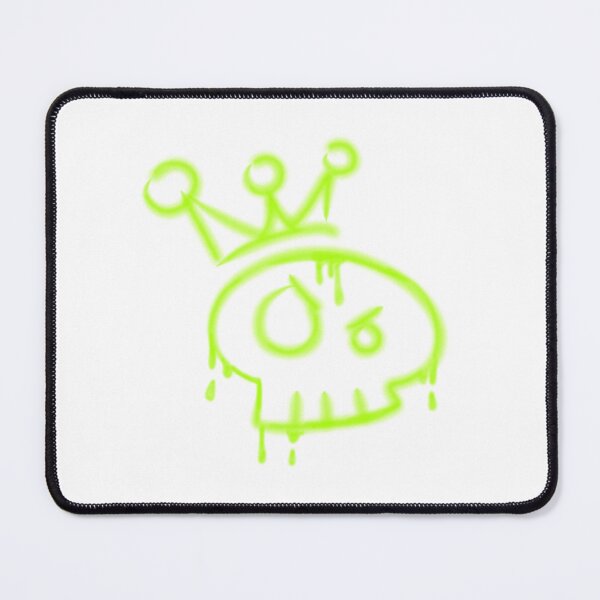 Item preview, Y2k graffiti skull with crown designed and sold by YaroshMaria.