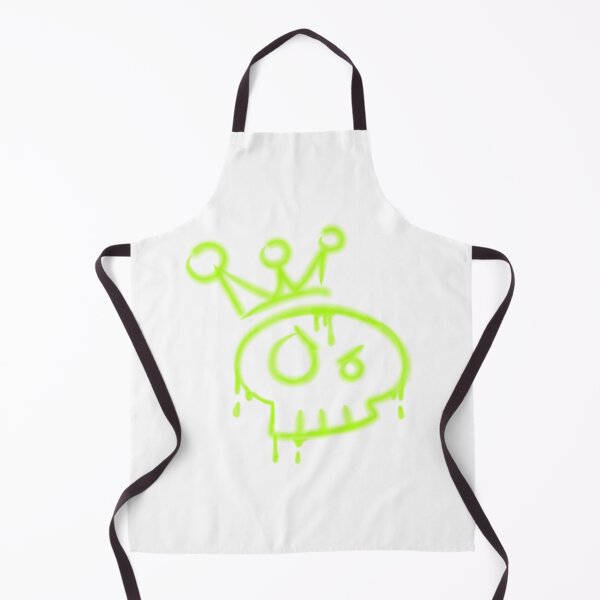 Item preview, Y2k graffiti skull with crown designed and sold by YaroshMaria.