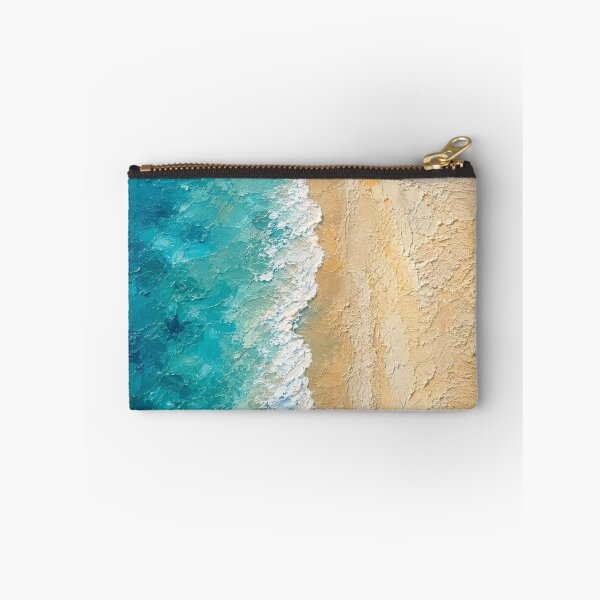 Item preview, Turquoise Coast – Textured Ocean & Beach Art designed and sold by H-Tsvetkova.