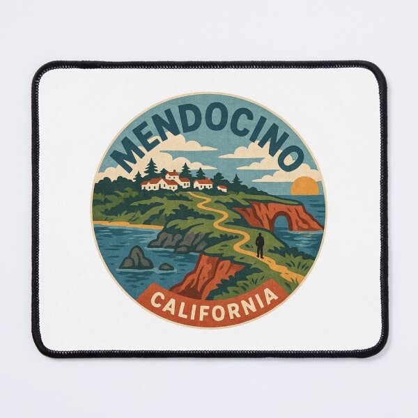 Item preview, Mendocino California: Coastal Trail designed and sold by CircinusStore.