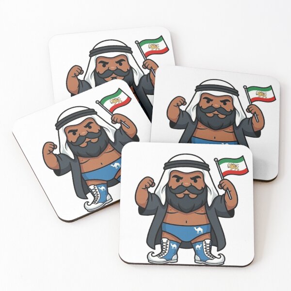 Item preview, The Iron Sheik Camel Clutch Gnome designed and sold by Bad-Decisions-Designs.