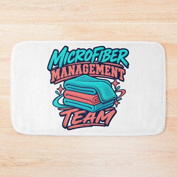 Item preview, Microfiber Management Team Detailing Humor designed and sold by PWD-Design.