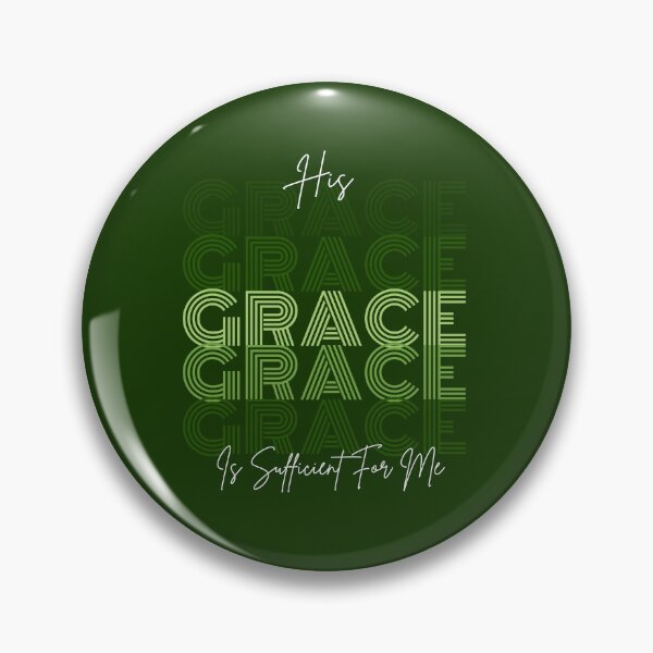 Item preview, HIs Grace Is Sufficient For Me - Jesus Christ Orthodox  - Christmas Gifts For Men - Green designed and sold by Doiemacreations.