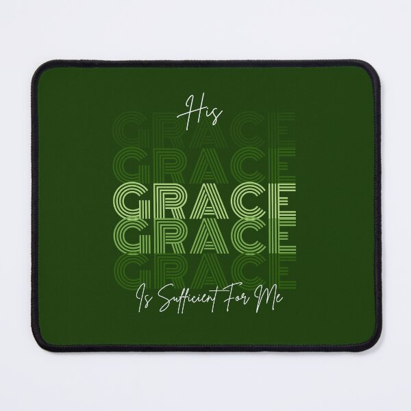 Item preview, HIs Grace Is Sufficient For Me - Jesus Christ Orthodox  - Christmas Gifts For Men - Green designed and sold by Doiemacreations.