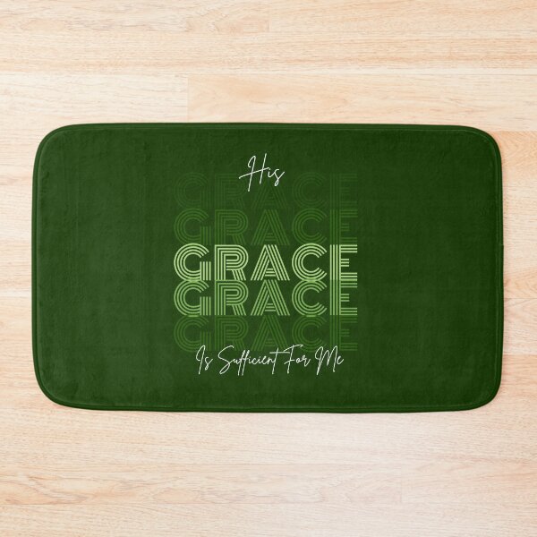 Item preview, HIs Grace Is Sufficient For Me - Jesus Christ Orthodox  - Christmas Gifts For Men - Green designed and sold by Doiemacreations.