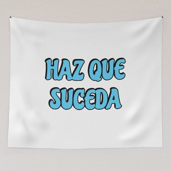 Item preview, Haz que suceda - Spanish motivational designed and sold by Inspirationmotivation.