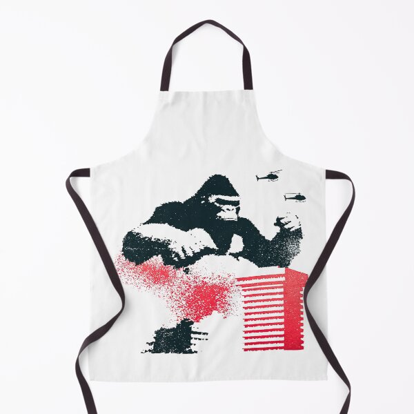 Item preview, Powerful King Kong High Rise Tower Stencil designed and sold by EdvvinStudios.