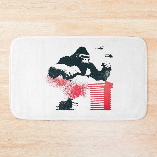 Item preview, Powerful King Kong High Rise Tower Stencil designed and sold by EdvvinStudios.