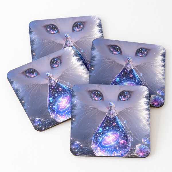 Item preview, Galaxy tear, kitten watching  designed and sold by Helmy Dream.