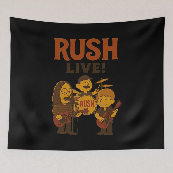 Item preview, Rush Live! Cartoon Band -88 designed and sold by NapoEssoArts.