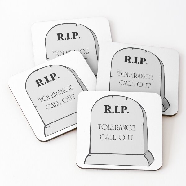 Item preview, RIP Tolerance designed and sold by Tuff-Tags.