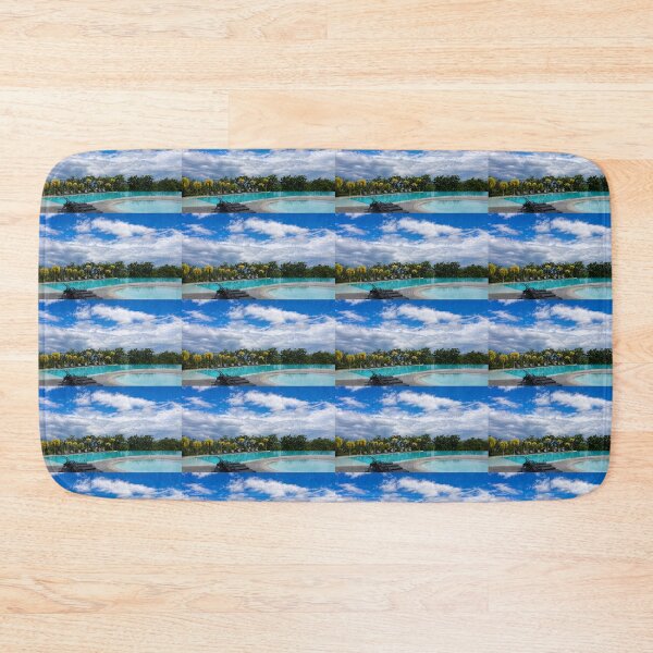 Item preview, Lounging by the pool under blue skies, surrounded by palm trees designed and sold by blitzkrig.