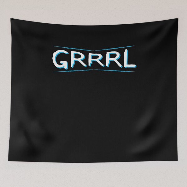 Item preview, GRRRL Real Girl Real Woman Brave Girl Design designed and sold by Tengerimalac75.