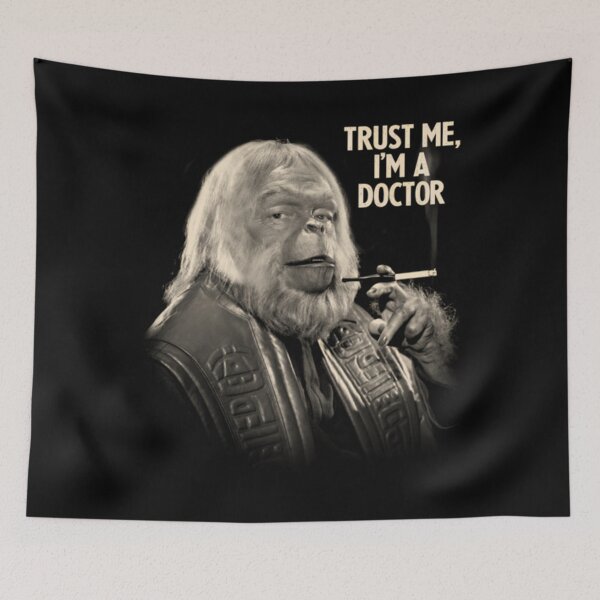 Item preview, Planet Of The Apes - Trust Me I'm A Doctor Zaius designed and sold by CalvinVanAuken.