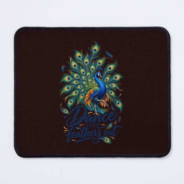 Item preview, Colorful Peacock – Dance Your Feathers Out designed and sold by MatchYourEnergy.