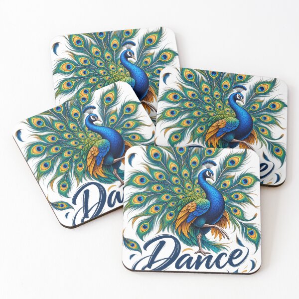 Item preview, Colorful Peacock – Dance Your Feathers Out designed and sold by MatchYourEnergy.
